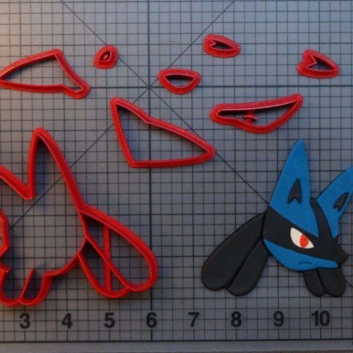 Pokemon - Lucario 266-A589 Cookie Cutter Set