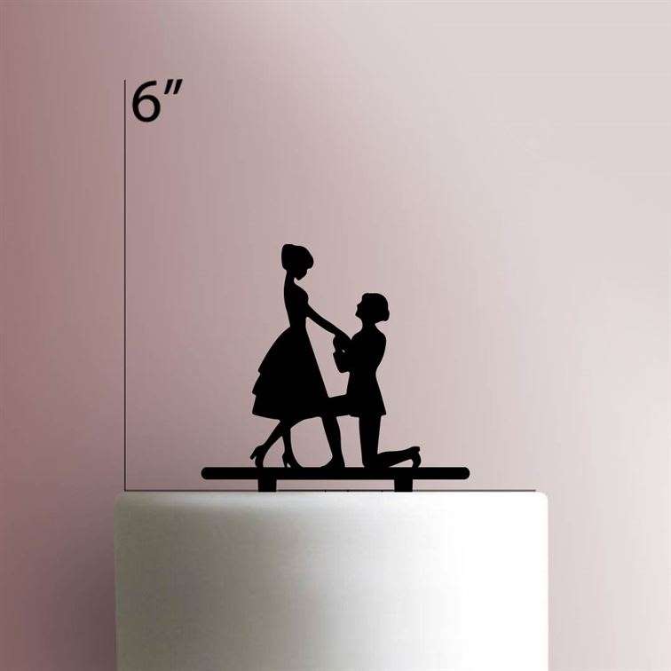 Proposal 225-571 Cake Topper