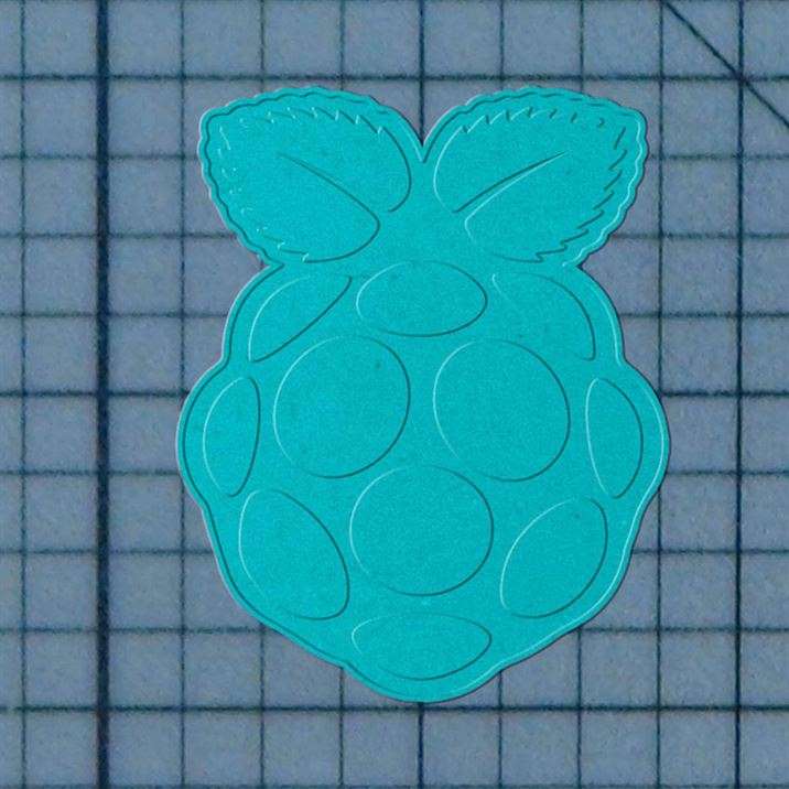 Raspberry Pi 227-640 Cookie Cutter and Stamp
