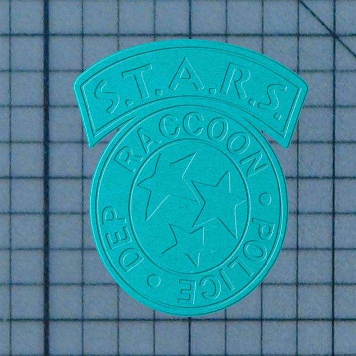 Resident Evil - S.T.A.R.S. 227-714 Cookie Cutter and Acrylic Stamp - Image 3