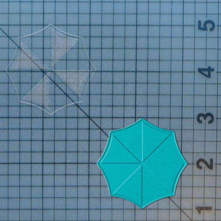 Resident Evil - Umbrella Logo 227-713 Cookie Cutter and Acrylic Stamp - Image 2
