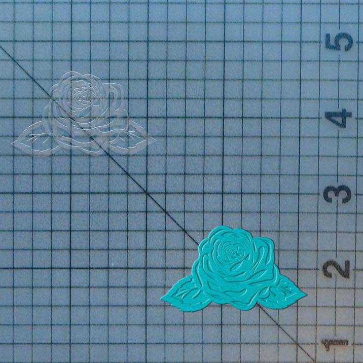 Rose 227-212 Cookie Cutter and Stamp