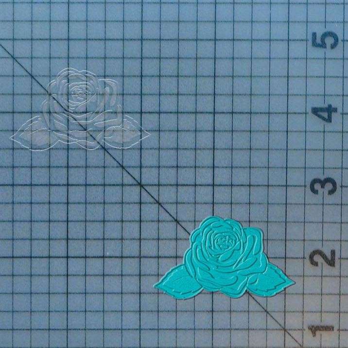 Rose 227-212 Cookie Cutter and Acrylic Stamp - Image 4