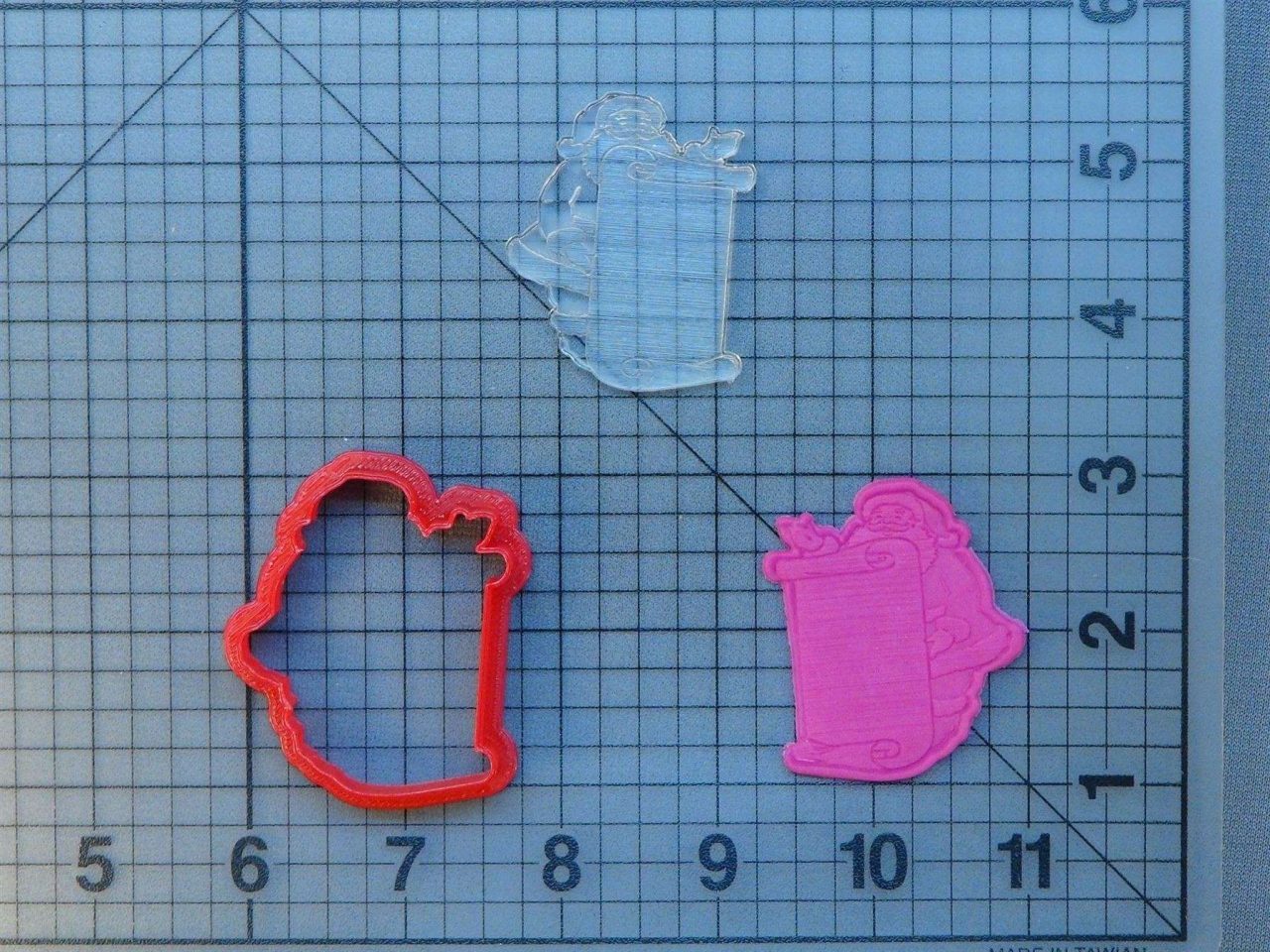 Santa Claus 227-080 Cookie Cutter and Stamp