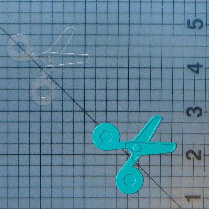 Scissors 227-221 Cookie Cutter and Stamp