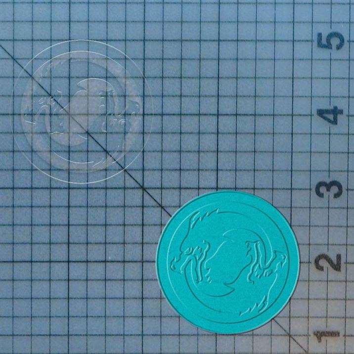 Shimada Clan 227-209 Cookie Cutter and Acrylic Stamp - Image 4