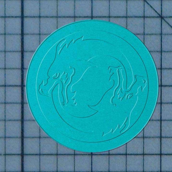 Shimada Clan 227-209 Cookie Cutter and Acrylic Stamp - Image 3