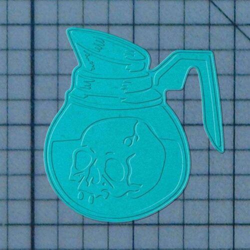 Skull Coffee 227-674 Cookie Cutter and Stamp