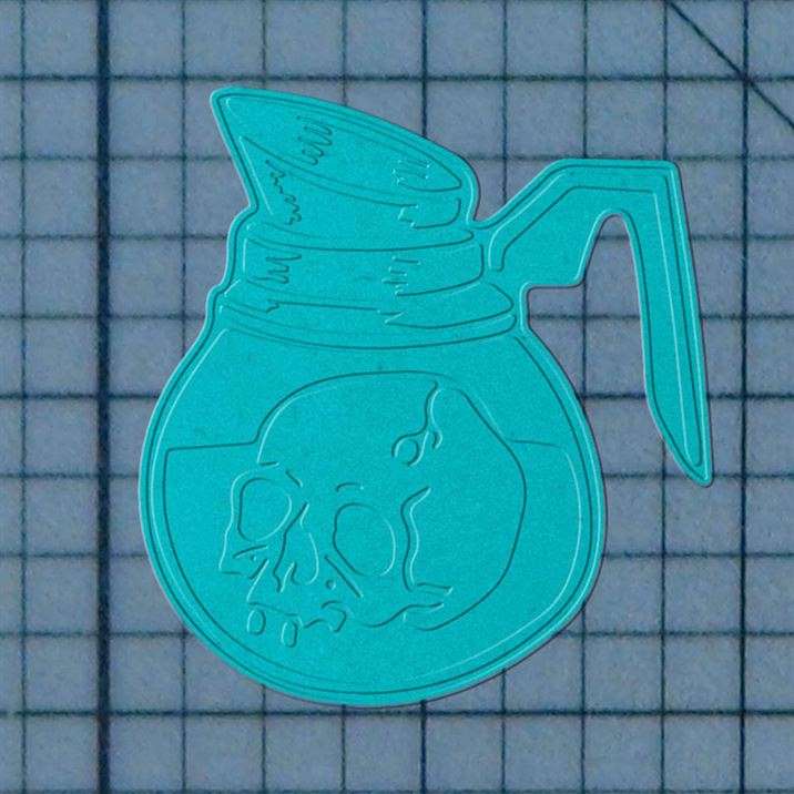 Skull Coffee 227-674 Cookie Cutter and Stamp