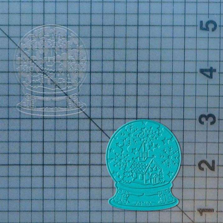 Snowglobe 227-669 Cookie Cutter and Stamp