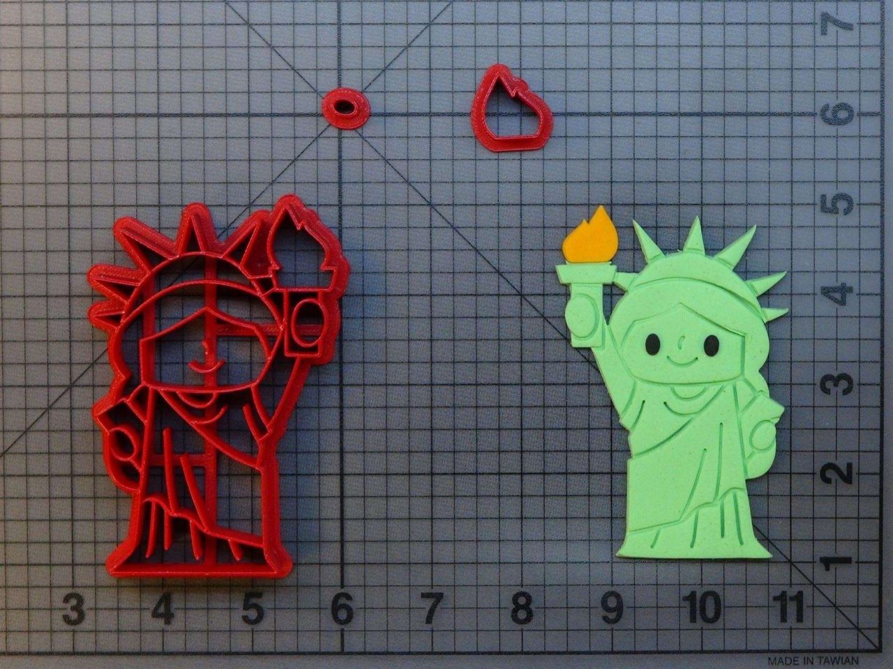 Statue of Liberty 266-A560 Cookie Cutter Set