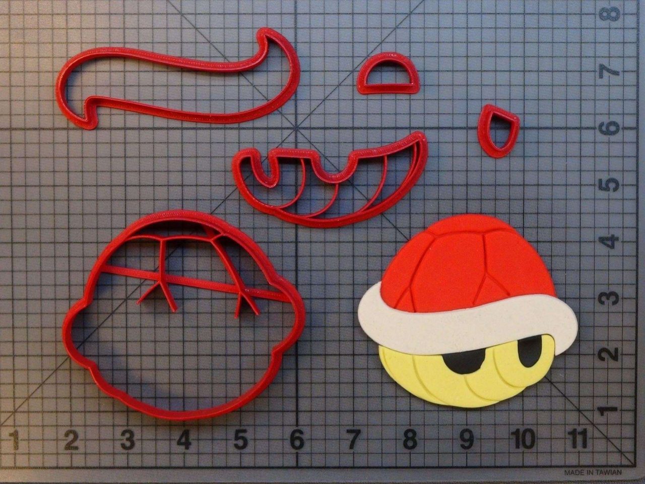 Super Mario - Shell 266-A604 Cookie Cutter Set