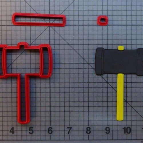 Super Smash Bros - Hammer 266-A608 Cookie Cutter Set