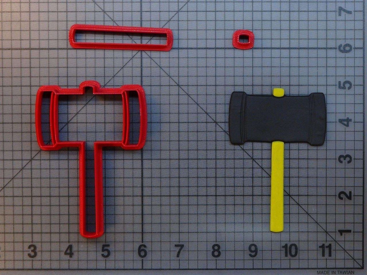 Super Smash Bros - Hammer 266-A608 Cookie Cutter Set
