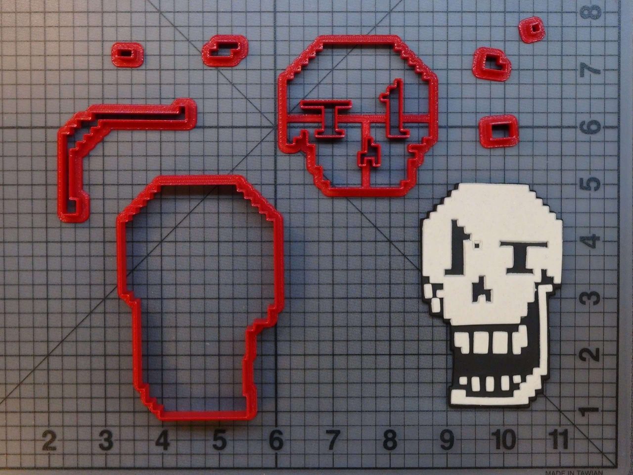 Undertale - Papyrus 266-A680 Cookie Cutter Set