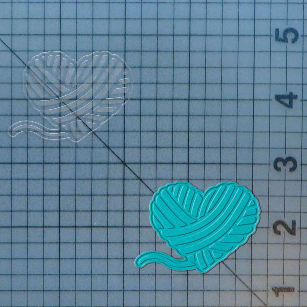 Yarn Heart 227-672 Cookie Cutter and Stamp