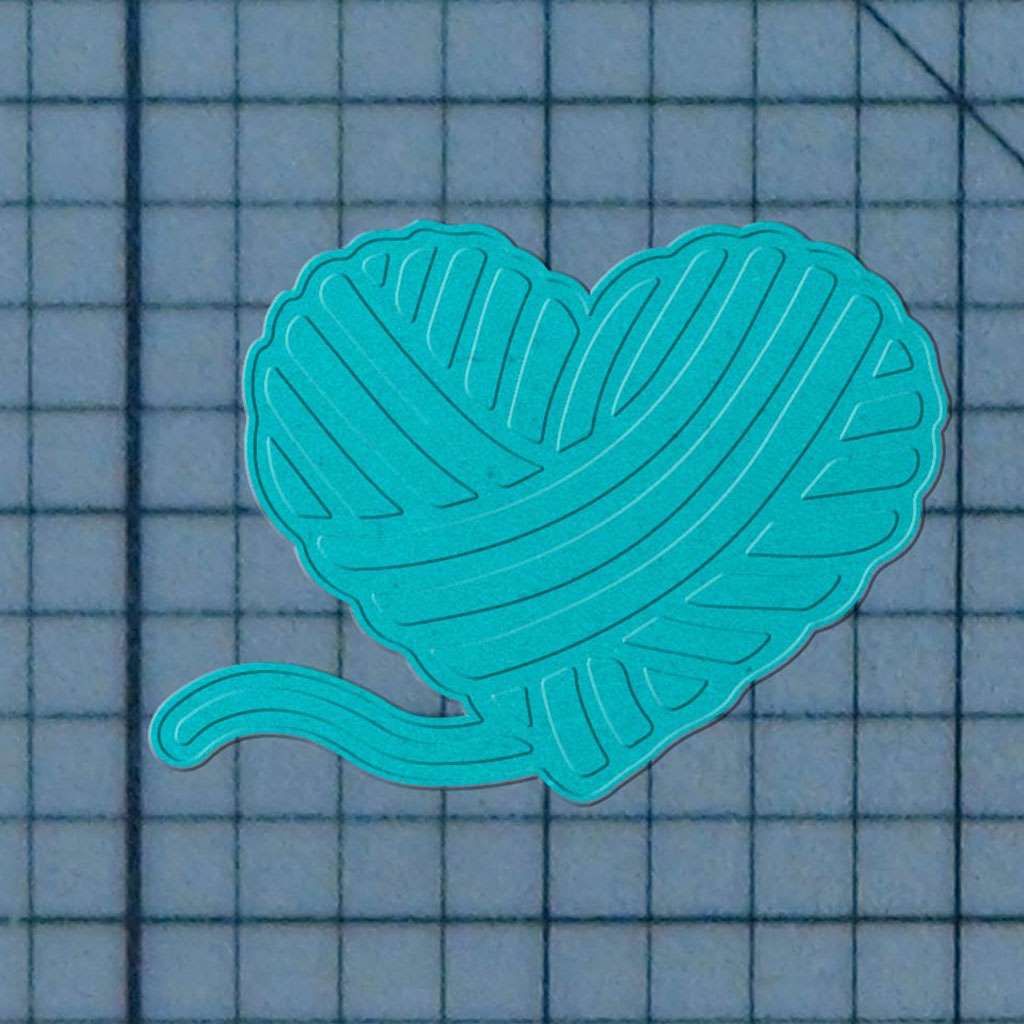Yarn Heart 227-672 Cookie Cutter and Stamp