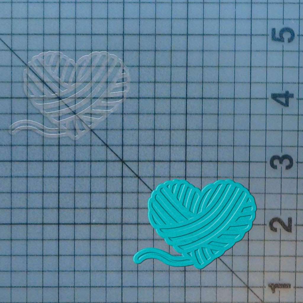 Yarn Heart 227-672 Cookie Cutter and Acrylic Stamp - Image 4