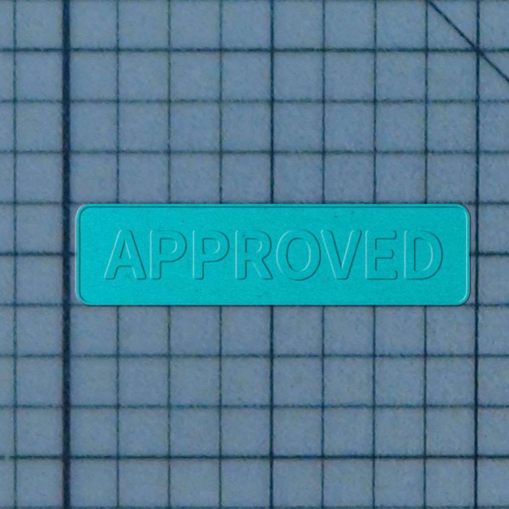 Approved 227-240 Cookie Cutter and Acrylic Stamp - Image 3