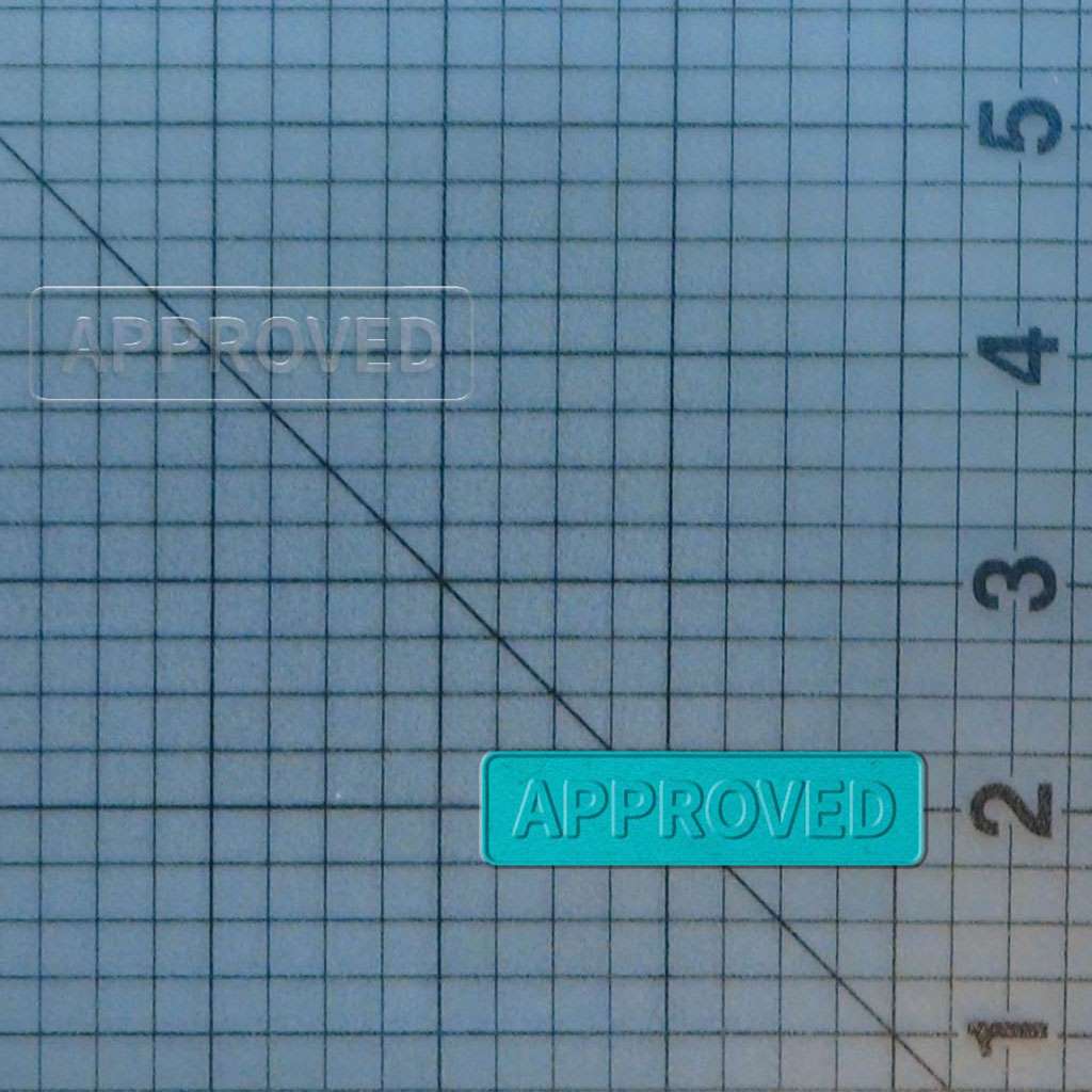 Approved 227-240 Cookie Cutter and Acrylic Stamp - Image 2
