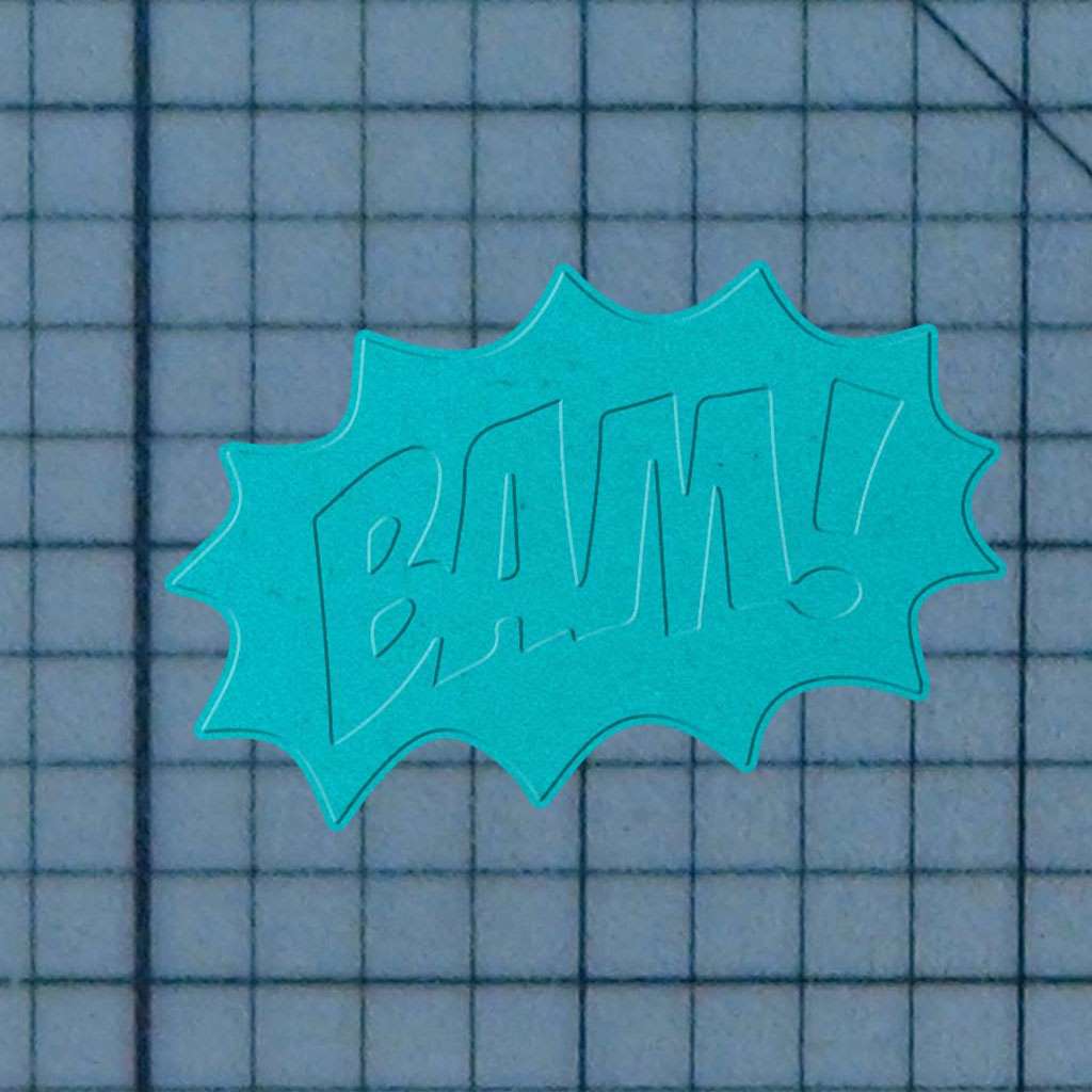 Bam Sign 227-134 Cookie Cutter and Stamp