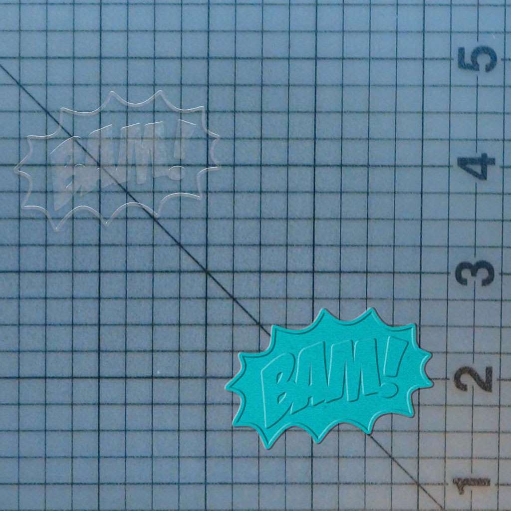 Bam Sign 227-134 Cookie Cutter and Acrylic Stamp - Image 4