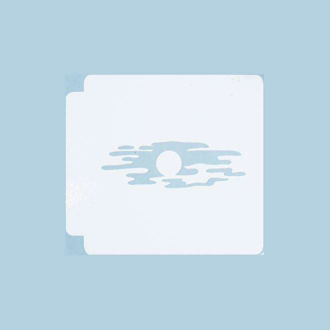 Cloudy Night 783-A555 Stencil