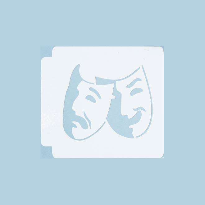 Comedy and Tragedy 783-A509 Stencil