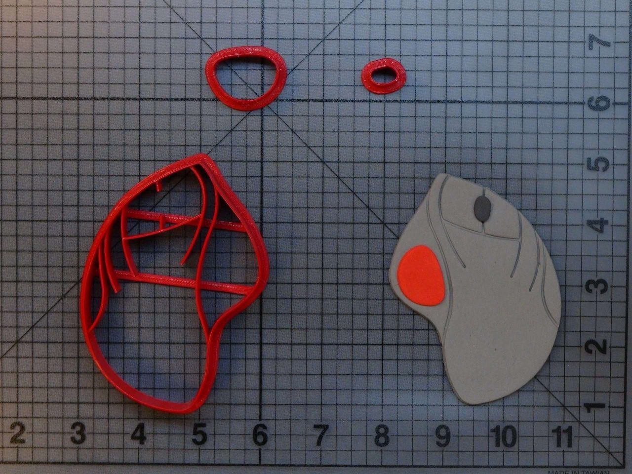 Computer Mouse 266-A855 Cookie Cutter Set