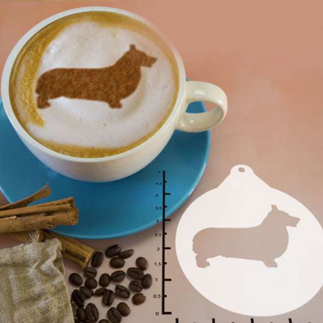 Corgi 263-073 Latte Art Stencil