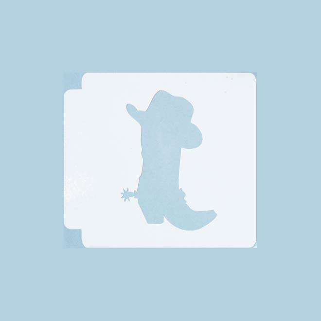 Cowboy Boot 783-A591 Stencil