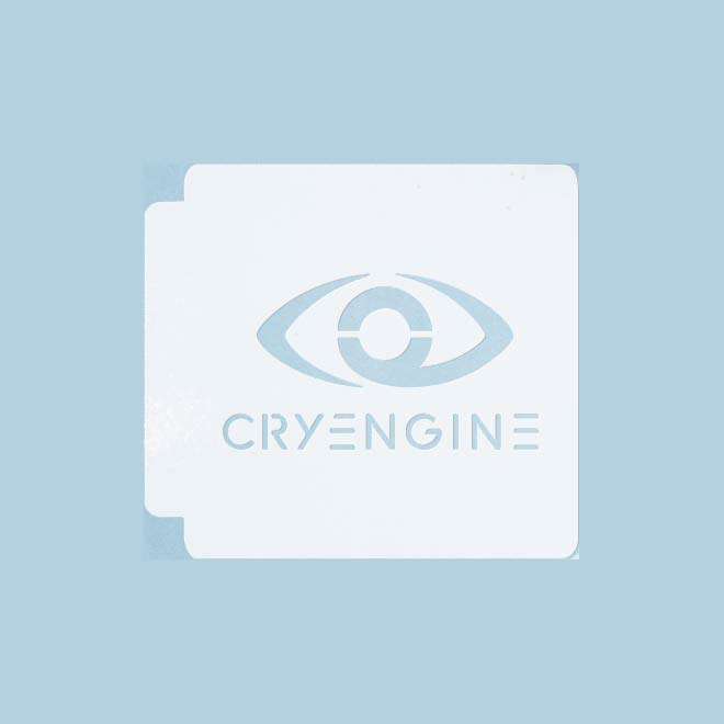 Cry Engine Logo 783-A595 Stencil