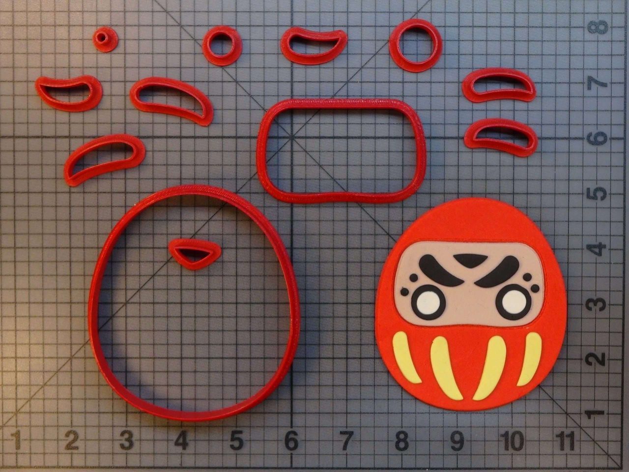 Daruma 266-A719 Cookie Cutter Set