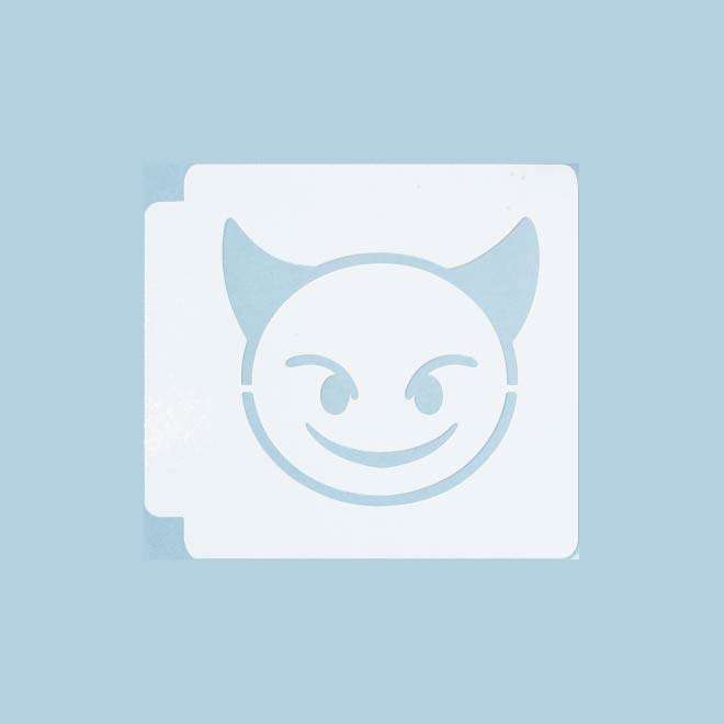 Devil Emoji 783-A560 Stencil