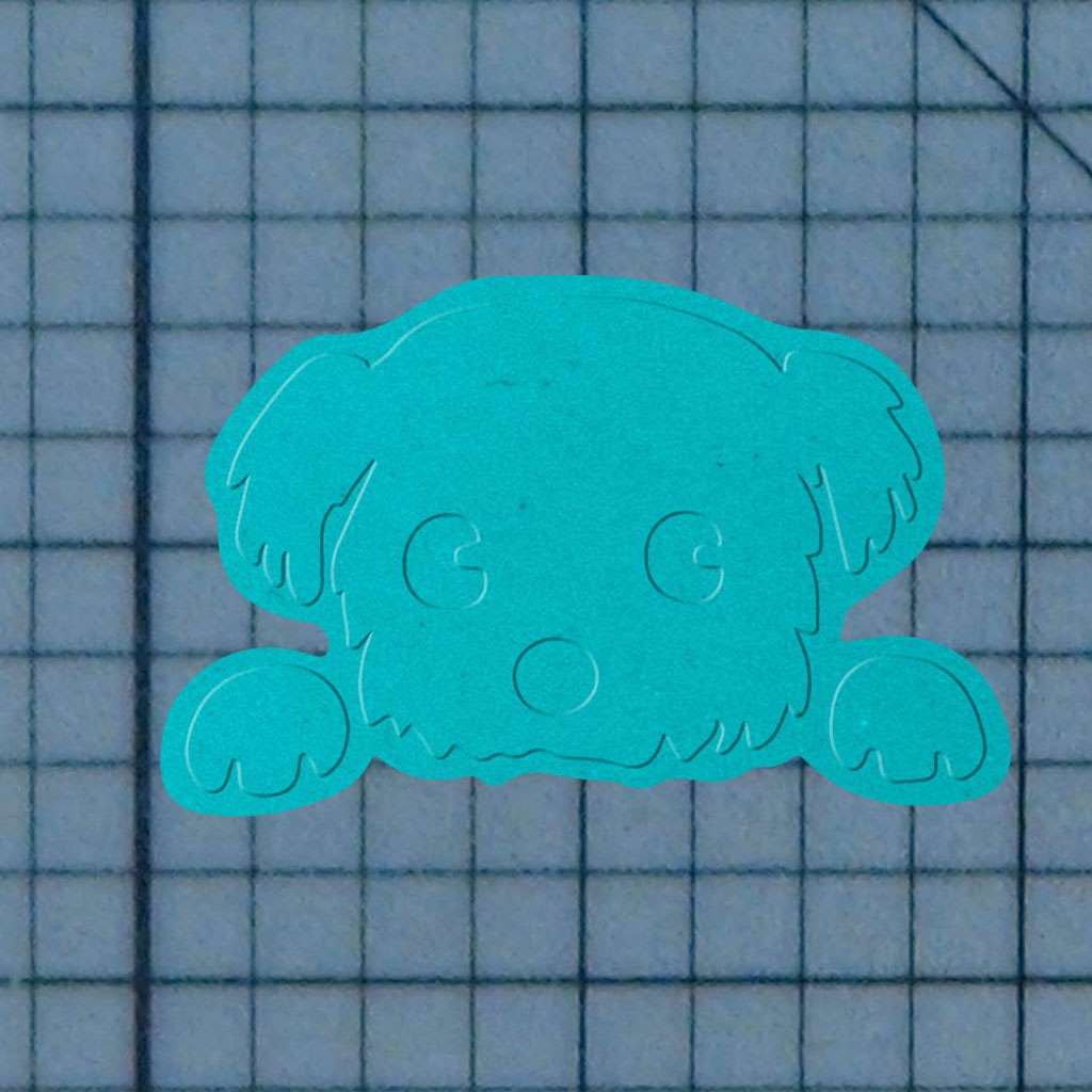 Dog 227-242 Cookie Cutter and Stamp
