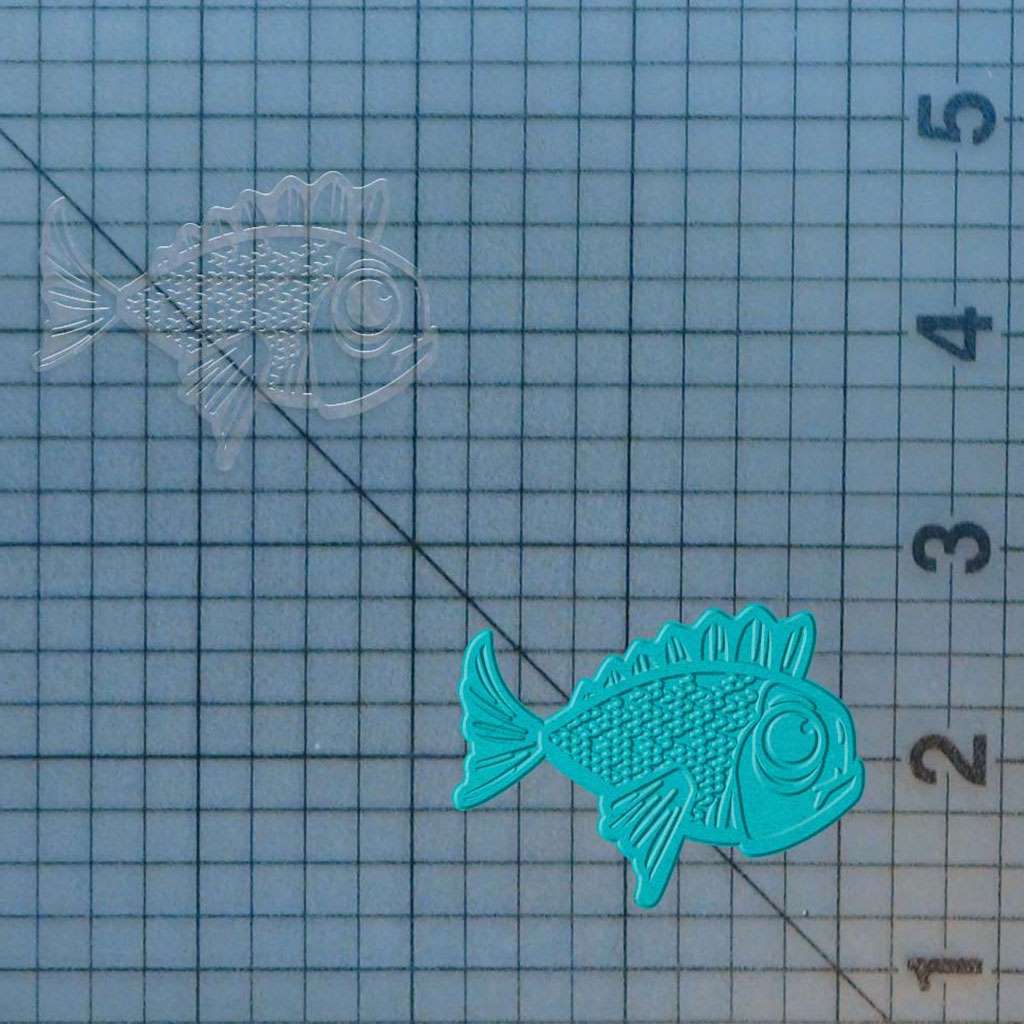Fish 227-157 Cookie Cutter and Stamp