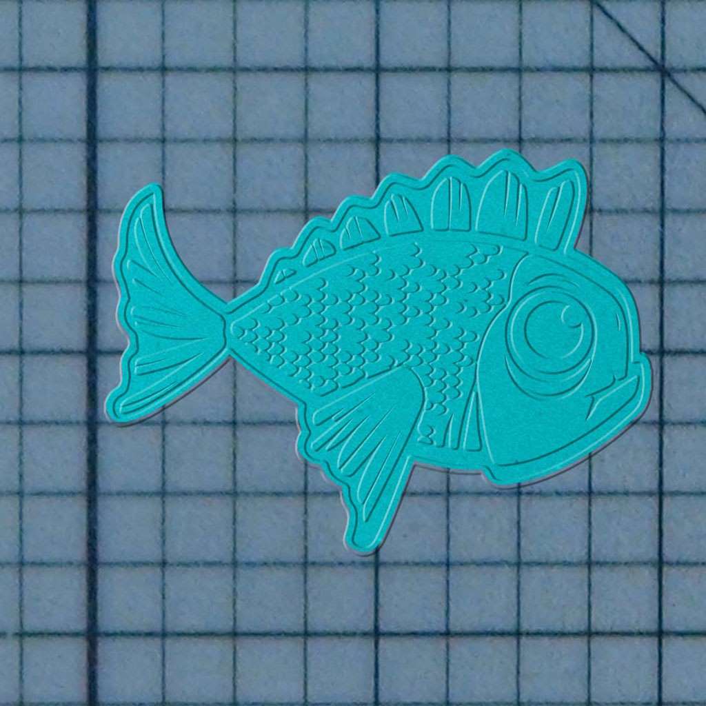 Fish 227-157 Cookie Cutter and Acrylic Stamp - Image 3