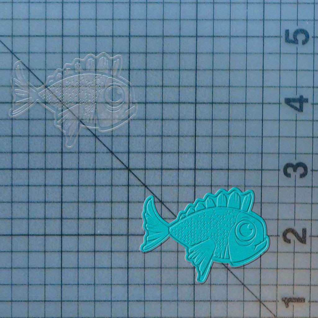 Fish 227-157 Cookie Cutter and Acrylic Stamp - Image 4