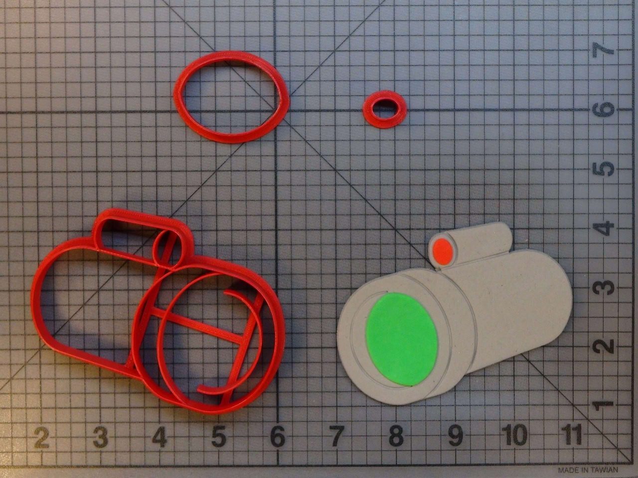 Gun Scope 266-A772 Cookie Cutter Set