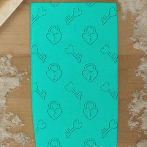 Heart Lock 765-418 Rolling Pin