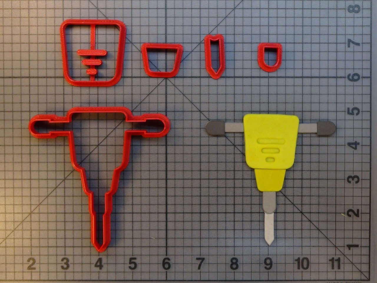 Jackhammer 266-A716 Cookie Cutter Set