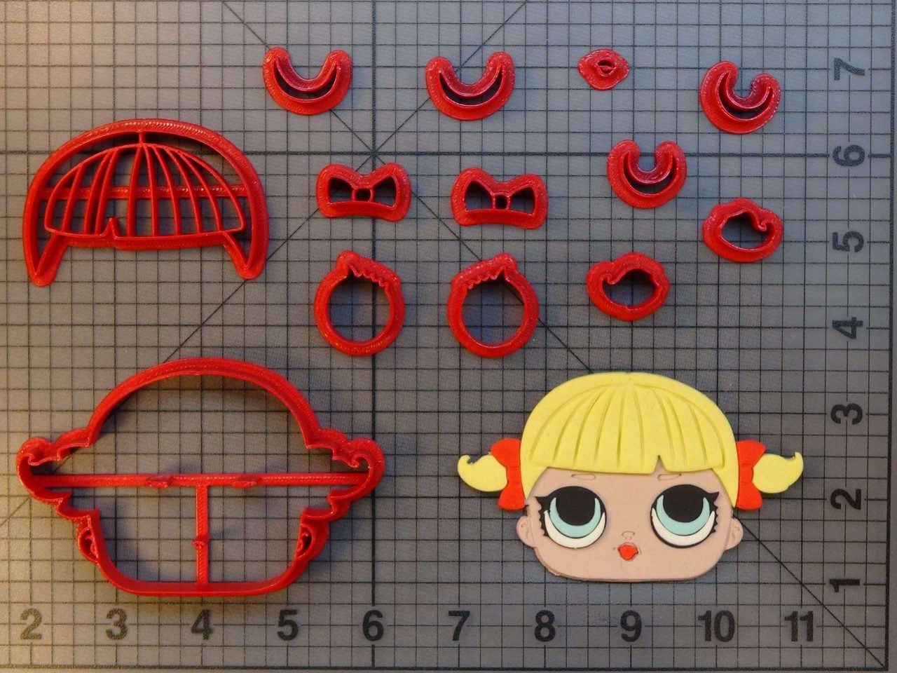 LOL Surprise Doll 266-A763 Cookie Cutter Set