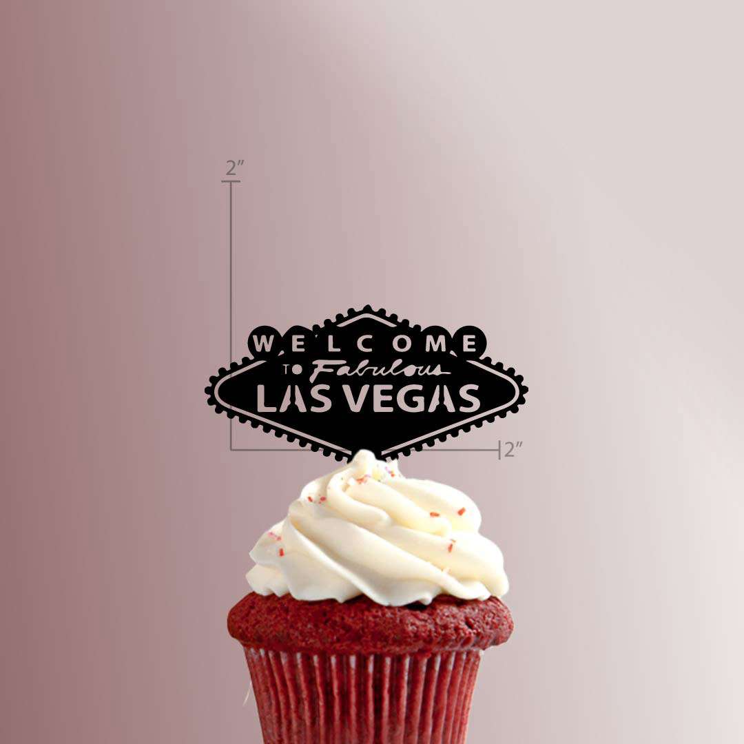 Las Vegas Sign 228-051 Cupcake Topper