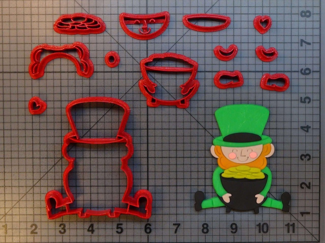 Leprechaun 266-A816 Cookie Cutter Set