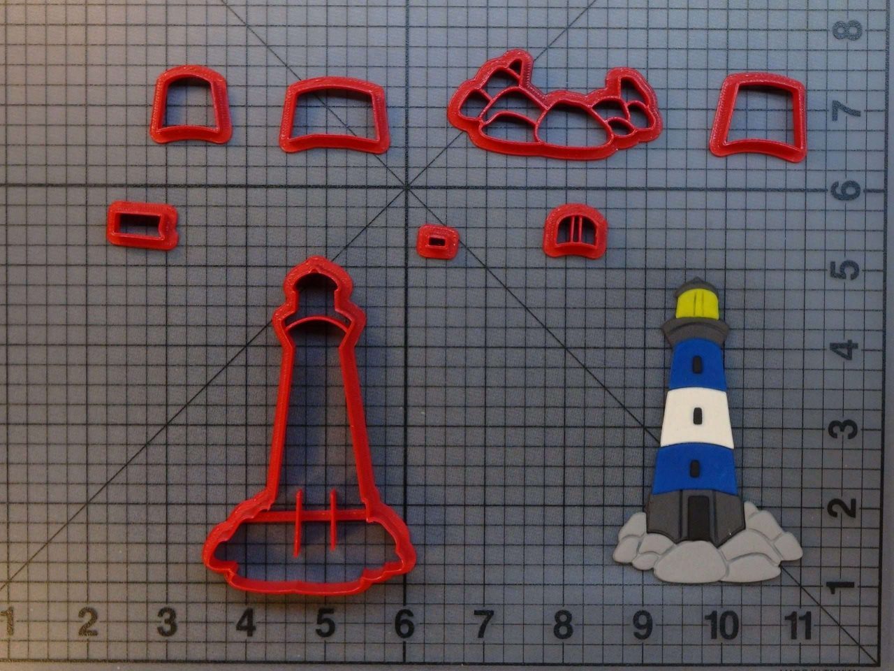 Lighthouse 266-A798 Cookie Cutter Set