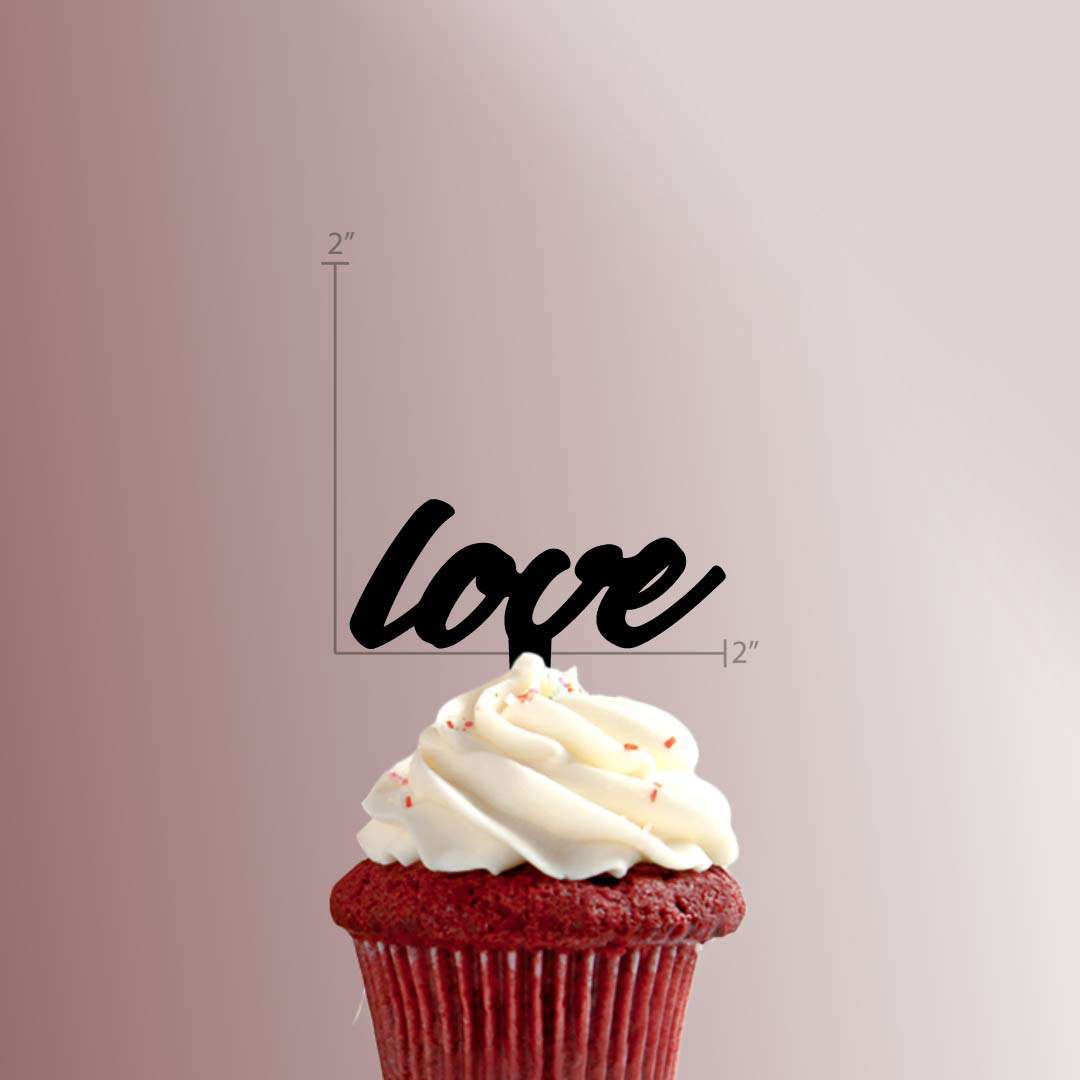 Love 228-032 Cupcake Topper