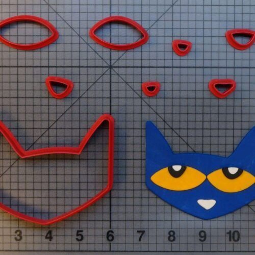 Pete The Cat 266-A809 Cookie Cutter Set