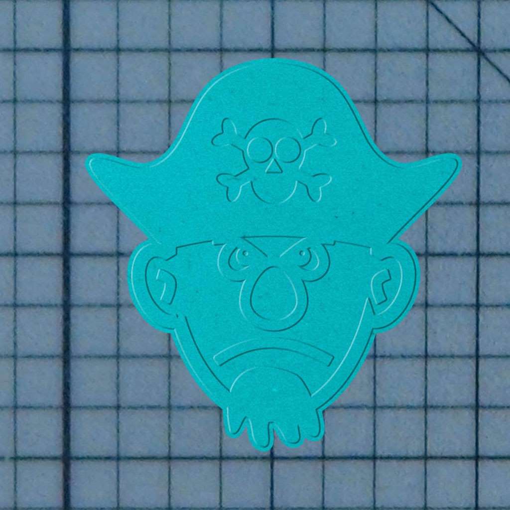 Pirate 227-229 Cookie Cutter and Stamp