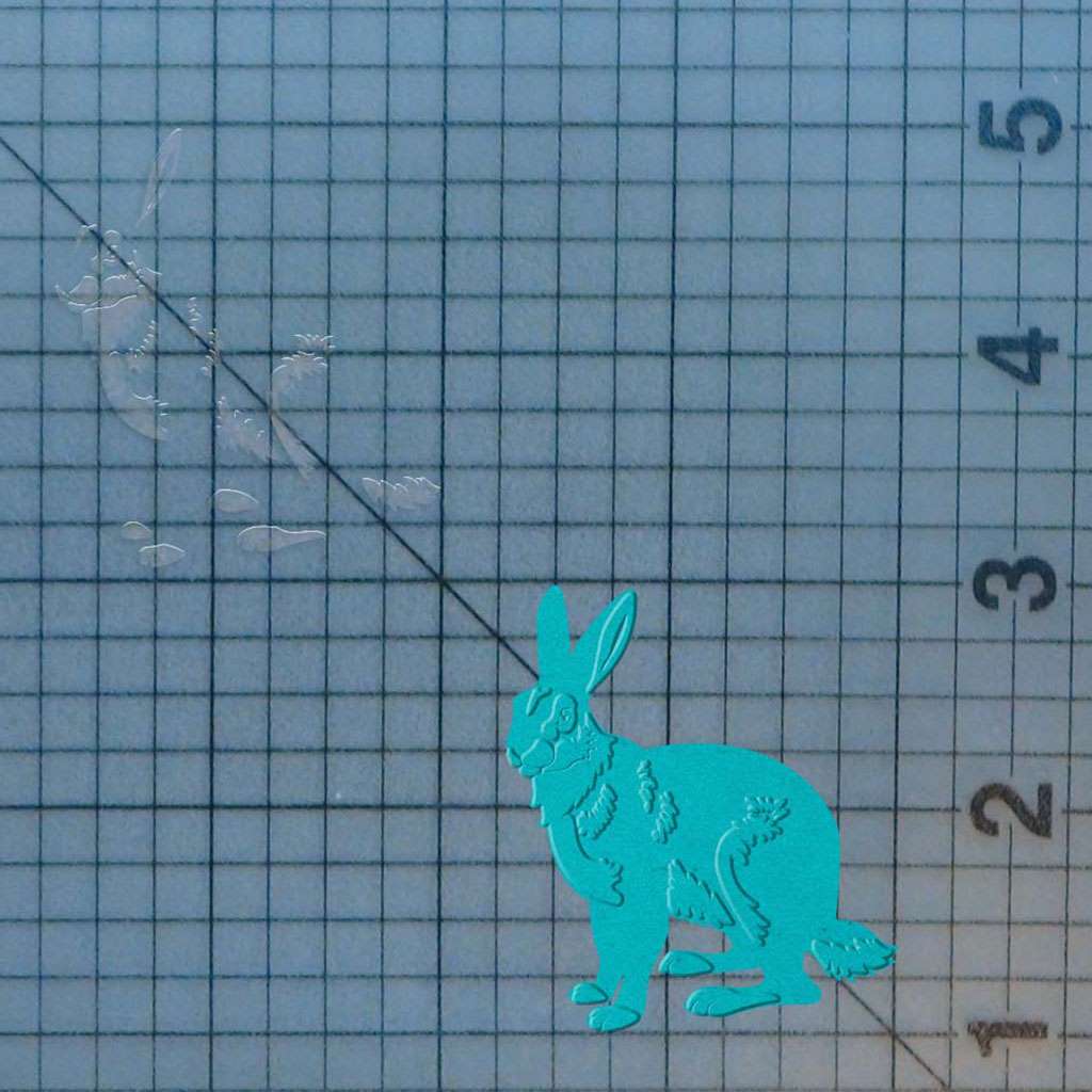 Rabbit 227-249 Cookie Cutter and Stamp - Image 2