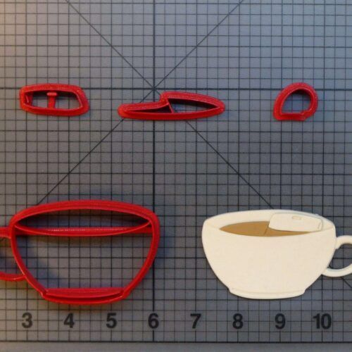 Tea Cup 266-A803 Cookie Cutter Set